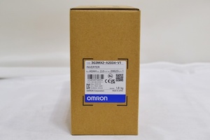 ◆未使用 オムロン 小型インバータ 3G3MX2-A2004-V1 (2023年製)