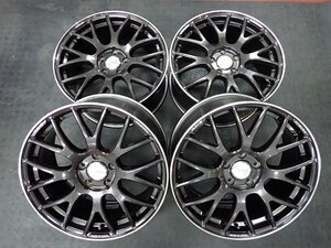 GM0044【送料無料18インチ】4本 RAYS ホムラ HOMURA 2×8 GTS 中古アルミホイール アウディ ワーゲン ベンツ■18×8J 112/5H ET50■