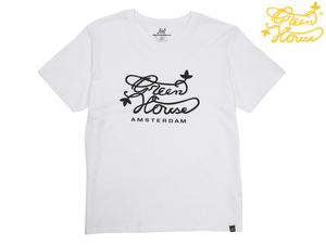 M GREEN HOUSE グリーンハウス アムステルダム コーヒーショップ Tシャツ カンナビスカップ high times ハイタイムズ マリファナ 大麻 thc