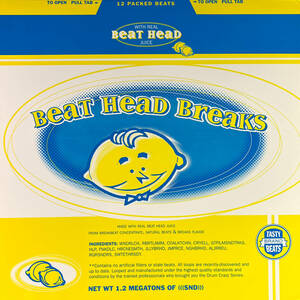Beat Head Breaks アナログレコード 12インチ Ubiquity サンプリング ドラムブレイク