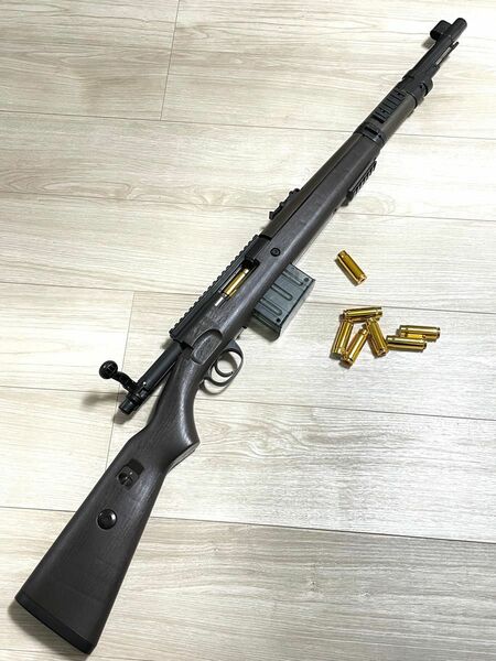 kar98k ナーフガン 排莢式 スポンジ弾 98kナーフ銃 エアコキ　ボルトアクション