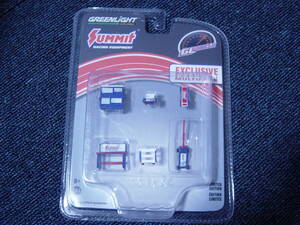 送料185円～ 1/64スケール GL MUSCLE EXCLUSIVE SHOP TOOLS MULTIPACK 「Summit Racing Equipment」　ジャッキ・キャビネット等