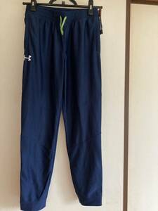  Under Armor UNDER ARMOUR trousers pants YLG 150 navy 1329401