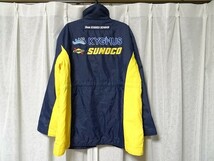 希少 非売品 team KYGNUS SUNOCO TOYOTA トヨタ キグナス スノコ スーパーフォーミュラ ジャケット メカニック レーシング Lサイズ 旧車_画像2