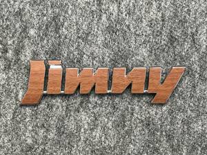 * Jimny * rear emblem sticker * dark wood *JB23|JB64* seal *Jimny* Suzuki * back door * emblem 