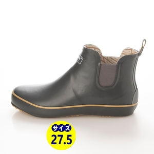  men's rain boots rain shoes boots rain shoes natural rubber material new goods [20088-GRY-275]27.5cm stock one . sale 