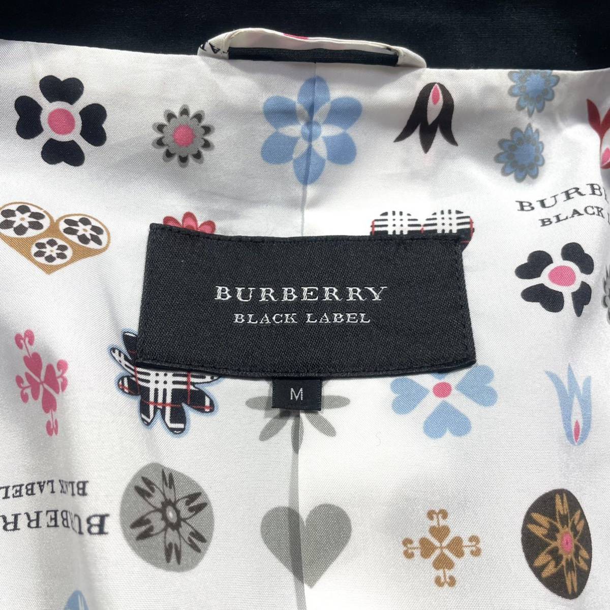 BURBERRY BLACK LABEL『希少Lサイズ相当』バーバリーブラックレーベル