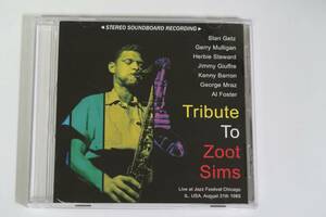 ■tribute to zoot sims ／ jazz festival chicago 1985