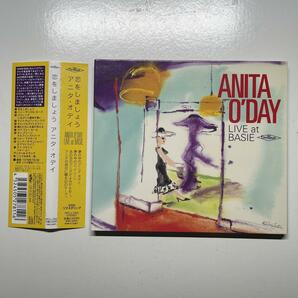 ANITA O'DAY / LIVE AT BASIE / CD 国内盤 帯付 / アニタ オデイ ライヴ アット ベイシー 菅原 正二 ジャズ喫茶