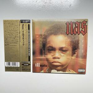 NAS / ILLMATIC / CD domestic record paper jacket with belt / wu-tang pete rock gang starr dj premier large professor muro dev large