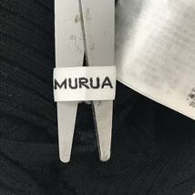 MURUA 　ムルーア　アシメショルダーMIXリブニット　Fサイズ　ブラック　デコルテ見せ　S5.1-283　USED_画像8