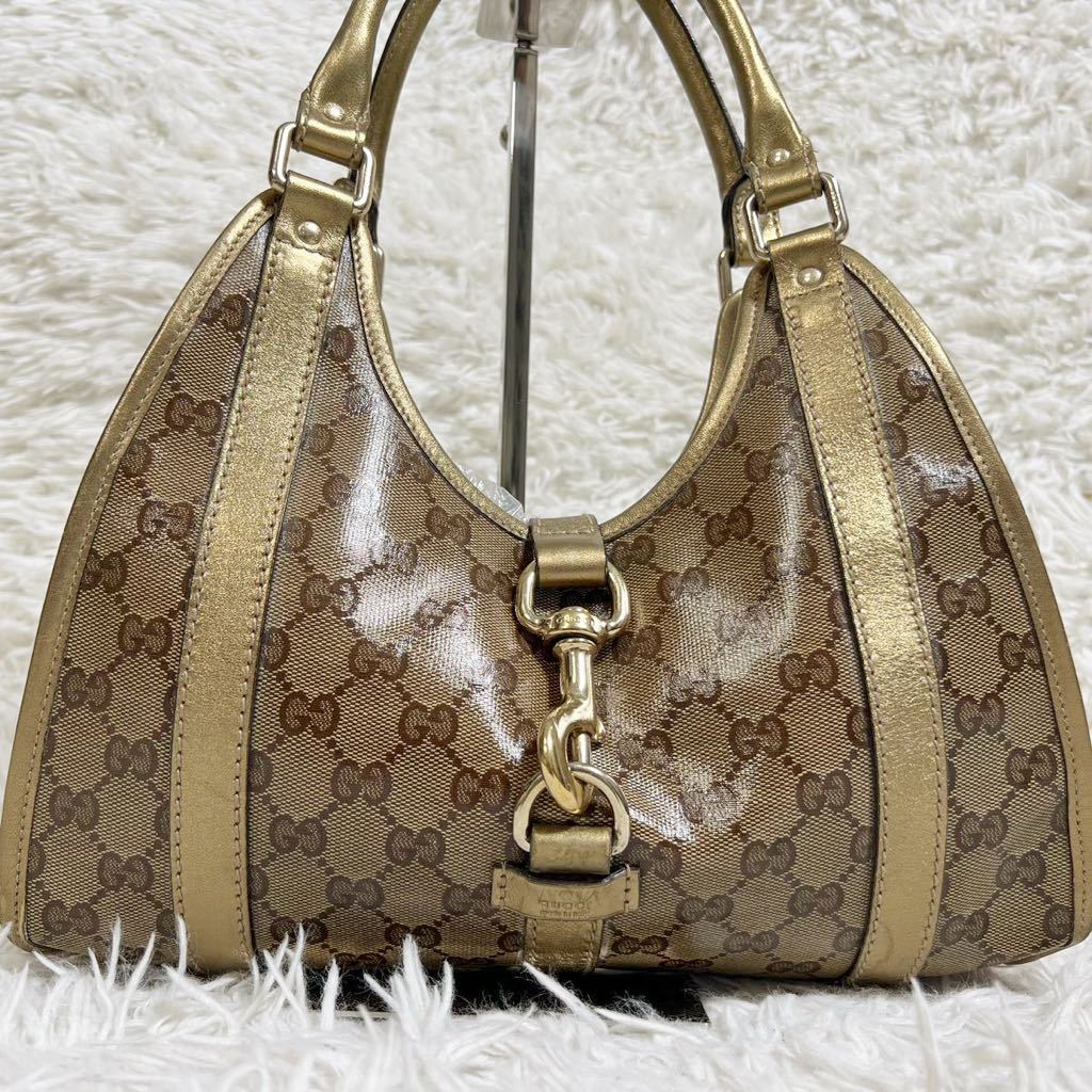 ヤフオク! -「グッチ gucci ggクリスタル ショルダーバッグ」の落札