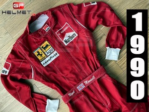 海外 高品質　送料込み ナイジェルマンセル　NIGEL MANSELL　1990 F1 レーシングスーツ　刺繍仕様　サイズ各種 レプリカ カスタム対応