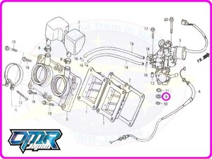 【新品】スラストワッシャー （オイルポンプ） NSR250R MC16 MC18 MC21 MC28