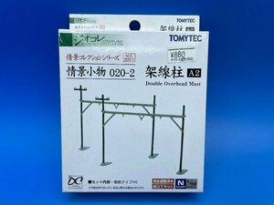 3G088　Nゲージ　TOMYTEC　トミーテック　ジオコレ　情景コレクションシリーズ　情景小物　020-2　架線柱A2　※新品