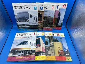 3G　B_K　雑誌　交友社　鉄道ファン　バラ組合せ　10冊組　ジャンク品　#809