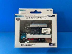 3G236　Nゲージ　TOMYTEC　トミーテック　ジオコレ　ザ・トラックコレクションシリーズ　魚運搬トラックセットA ※新品