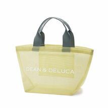 DEAN&DELUCA★メッシュトートバッグS★シトラスイエロー★_画像1