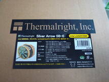 Thermalright CPUクーラー「Silver Arrow SB-E」新品 送料無料_画像2