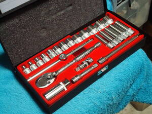 FOREST TOOL 9.5mm角 24pcs SOCKET WRENCH SET FT-24SR 未使用 送料無料