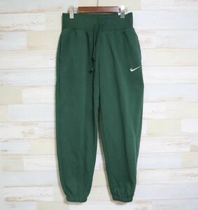 新品 Mサイズ NIKE ナイキ ウィメンズ NSW HR パンツ OS VSPT オーバーサイズ　スウェットパンツ 裏起毛　グリーン　緑