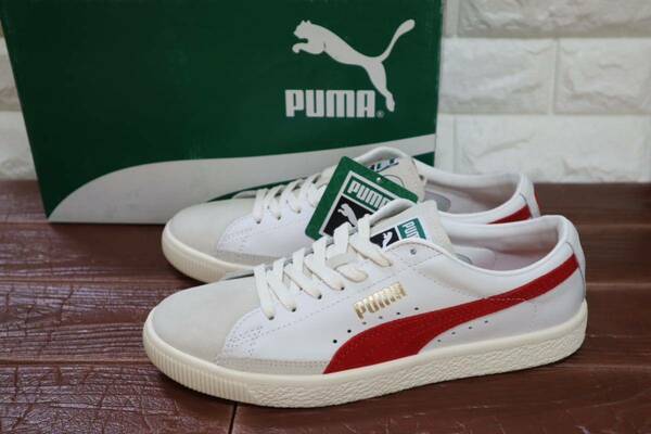 新品 定価13200円　22㎝ PUMA プーマ　BASKET VTG レザー　レディース　スニーカー　本革　374922-015