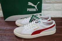 新品 定価13200円　24㎝ PUMA プーマ　BASKET VTG レザー　レディース　スニーカー　本革　374922-015_画像1