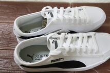 新品 28㎝　PUMA プーマ PUMA SMASH V2 VULC SL メンズ　スニーカー　ユニセックス　ホワイト　ブラック 通学　通勤　運動靴_画像5