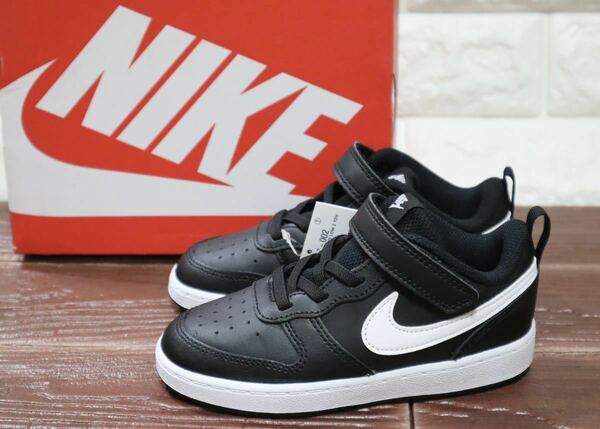 新品 16㎝ NIKE ナイキ COURT BOROUGH LOW 2 TD キッズスニーカー　ブラック　BQ5453-002