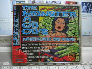 MONSTER A GO GO'S モンスター・ア・ゴーゴーズ / FASTER,KILL THE VIRUS 帯付CD Robin Scamp Tokyo Cramps ヒカリノ香車