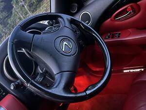 2006　UZZ40 　LEXUS Lexus SC430☆ Genuine コンビSteering　良品　（HornCoverincluded）火薬No