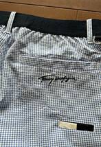 ■新品未使用 タグ付き TOMMY HILFIGER トミー ヒルフィガー パンツ サイズLL(XL) 青白チェック柄 ウェスト83～89cm ゴルフ 定価\15,950 _画像5