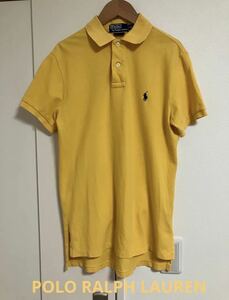 POLO RALPH LAUREN ポロシャツ S ビッグポニー イエロー