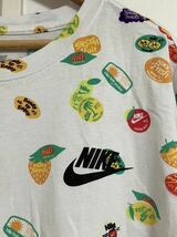 即完売 NIKE ナイキ 総柄 Tシャツ L 2枚セット 白 グリーン_画像6