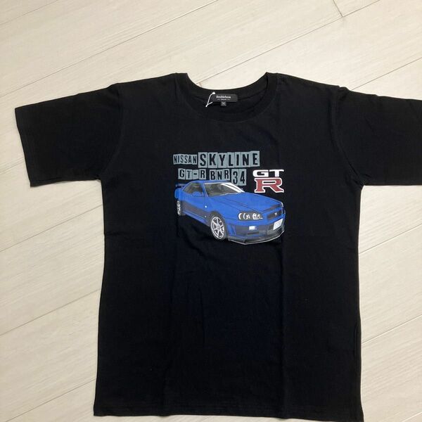 Ｔシャツ SKYLINE GT-R Mサイズ 黒 未使用