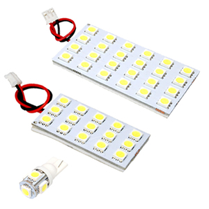 ルームランプ LED 鬼爆閃光 総発光数132発 MK32/MK42S/MK53S スペーシアカスタム [H25.6-] 3点セット