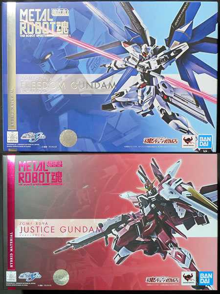 METAL ROBOT魂 <SIDE MS> フリーダムガンダム + ジャスティス
