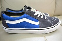 新品未使用 USA企画 VANS バンズ SK8-LOW スケートロー ブルー チャコール VN0A5KXD10U US10 28センチ 送料無料_画像4