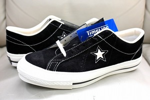 新品未使用 CONVERSE コンバース ONE STAR J VTG タイムライン TIMELINE BLACK 黒 ブラック MADE IN JAPAN 送料無料 US9 27.5センチ