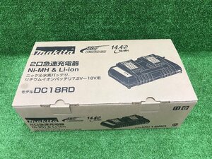 【未使用品】makita(マキタ) 7.2V-18V用2口急速充電器 DC18RD ITBPSR2TJNJE