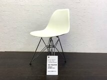 【正規品・美品】② Herman Miller ハーマンミラー イームズ サイドシェルチェア DSR エッフェルベース ホワイト_画像1