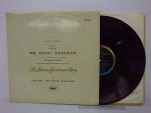 LP レコード 赤盤 MR BENNY GOODMAN ベニー グッドマン The Benny Goodman Story ベニーグッドマン物語 【E+】 E8452K