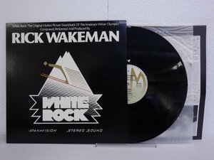LP レコード RICK WAKEMAN リック ウェイクマン WHITE ROCK ホワイト ロック 【E+】 D13982J