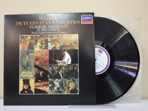 LP レコード ZUBIN MEHTA ズービン メータ 指揮 MUSSORGSKY ムソルグスキー PICTURES AT AN EXHIBITION 組曲 展覧会の絵 【E+】 M3433E