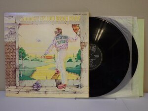 LP レコード 2枚組 ELTON JOHN エルトン ジョン GOODBYE YELLOW BRICK ROAD グッドバイ イエロー ブリック ロード 【E+】 M3227X