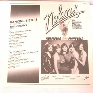 LP レコード 帯 THE NOLANS ダンシング シスター ノーランズ 【 E+ 】 D186Jの画像3