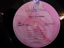 LP レコード SEIKO MATSUDA 松田聖子 SUPREME 【E+】 M3454J_画像3