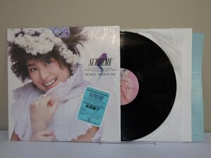 LP レコード SEIKO MATSUDA 松田聖子 SUPREME 【E+】 M3454J