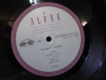 LP レコード 帯 ALFEE アルフィー THE BEST SONGS 【E+】 M3512E_画像4