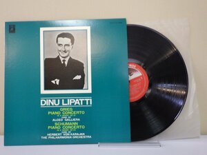 LP レコード DINU LIPATTI ディヌ リパッティ PIANO CONCERTO OP16 OP54 ピアノ協奏曲 イ短調 作品16 作品54 【E+】 M3445E